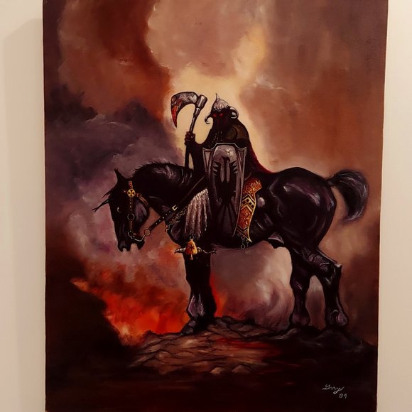 1989 Artist´s reproduction of Frank Frazetta´s...